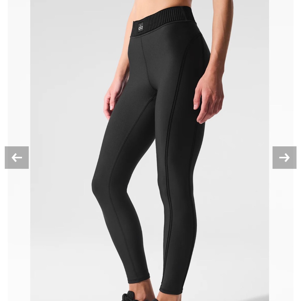 ALO Yoga Black High-Waisted Leggings